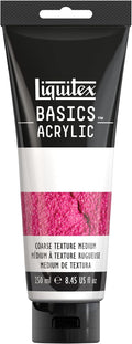 Liquitex BASICS Coarse Texture Gel Medium, 250ml (8.4-oz) Tube
