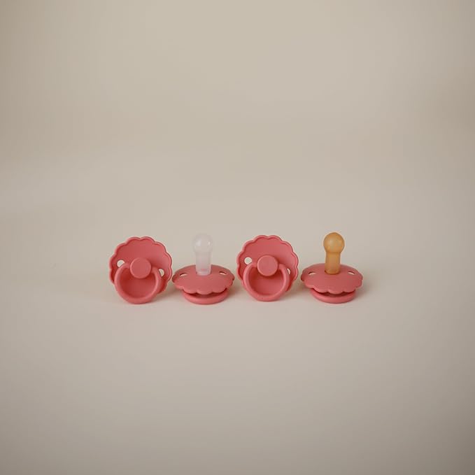 FRIGG Daisy Silicone 2-Pack Cream/Poppy - Size 2