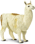 Safari Ltd. Llama Figurine - Hand-Painted Lifelike 4" Model Figure - Educational & Fun Toy for Boys, Girls & Kids Ages 3+
