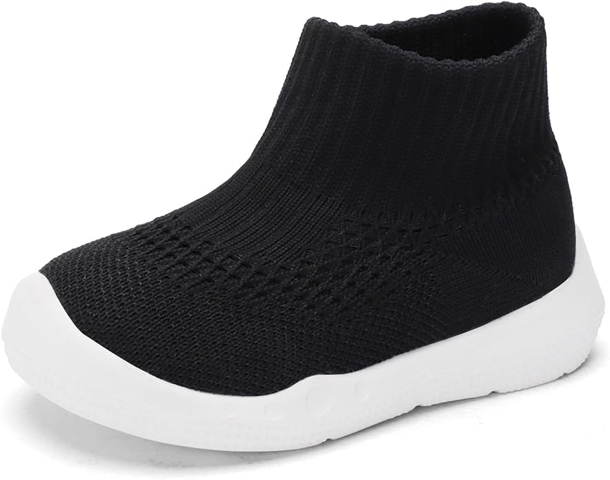 Engtoy Baby Shoes & Socks - Non-Slip Breathable Slippers with Soft Rubber Sole - Baby Boys & Girls Slip On Sneakers