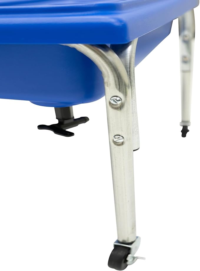 Children's Factory, 1136-24, Neptune Sensory Table, Kids Sand and Water Learning Activity Table for Classroom or Playroom, 24-Inch-High, Blue