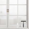 Kromapolis Window Privacy Film Frosted Glass Window Film, Heat Blocking Privacy Film for Glass Windows, Static Cling Non-Adhesive Frosting Window Stickers for Door Home (Frosted, 35.4 x 78.7 inch)