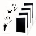 4-Pack Baby Footprint Kits,Inkless Hand and Footprint Kit,Clean Touch Baby Handprints and Footprints Kits,No Mess Ink Pad for Baby Hand and Footprints,Baby Shower Gifts for New Moms