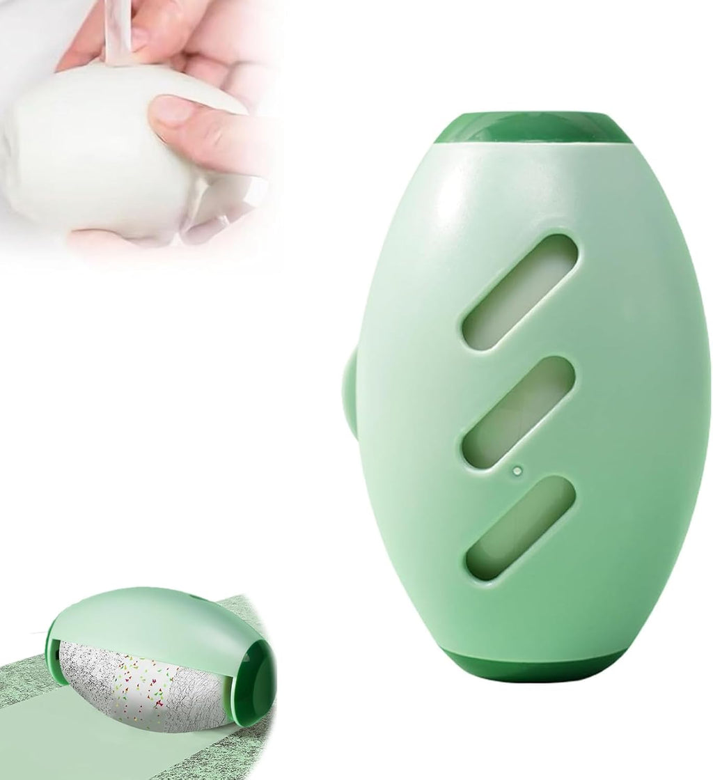 Upgrade Reusable Lint Roller for Pet Hair, Portable Washable Sticky Rollers for Clothes, Super Sticky Home Travel Lint Roller Ball Remover Clothes Plush, Hair, Dust(Green)