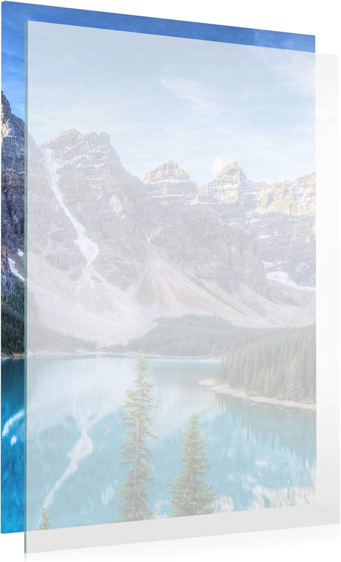 Non-Glare Acrylic Replacement for 11.7x16.5 Picture Frame, Replacement Plexiglass for 11.7x16.5 Photo Frame, UV-Resistant Non-Glare Acrylic Cover Sheet