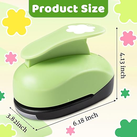 Flower Hole Punch 3 inch Punch Flower Craft Paper Puncher Flowers Scrapbooking Punches