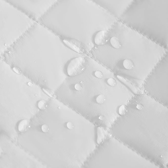NTBAY 2 Pack Waterproof Crib Mattress Protector, Quilted 28"x52" Toddler Fitted Sheet - Machine Washable - Soft and Breathable Mattress Pad Cover for Crib, Nursery, Daycare, Cot, Black