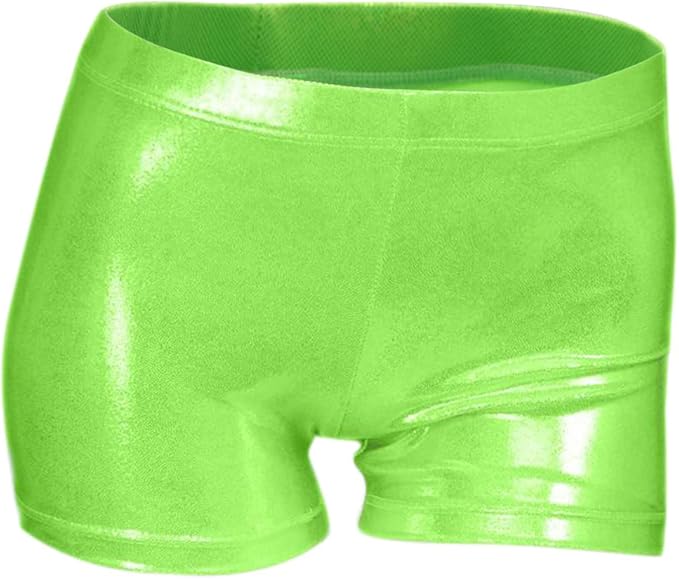 Aosva Little Big Girls' Sparkle Dance Tumbling Athletic Gymnastics Short 2-14Years