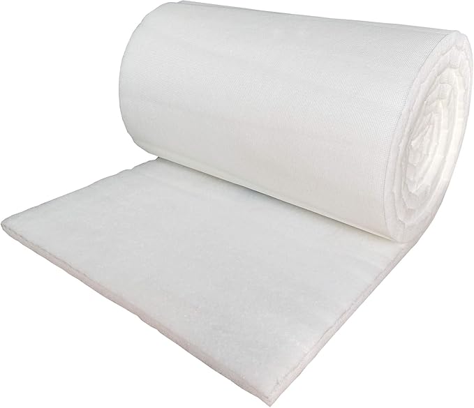 wioboy Paint Booth Ceiling Filter, Spray Booth Tacky Intake Filter for Down Draft Paint Booths (56" x 308" (1/case))