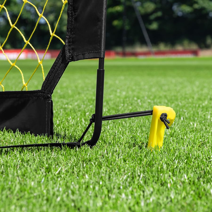 FORZA Square Pop-Up Soccer Goal [4 Sizes] | Portable Goal Posts for Kids Shooting Practice - Pop-Up in Minutes | Single or Pair of Goals - size: 3ft x 2.2ft, style: Pair