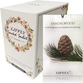 14 Packs Sandalwood Scented Sachets Bag for Drawer and Closet Long Lasting Gift
