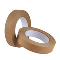 Lichamp 2 Pack Brown Painters Tape 1 inch, Brown Masking Tape 1 inch x 55 Yards x 2 Rolls (110 Total Yards)