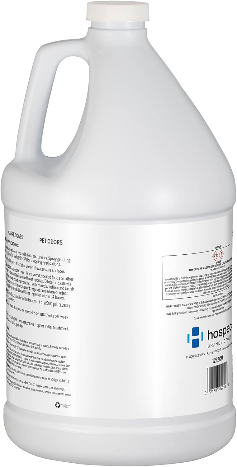 Nilodor BEON Urine Enzymatic Cleaner with Odor Neutralizer for Pet Dog, Carpet, and Bathroom, 1 Gallon, Cucumber Melon