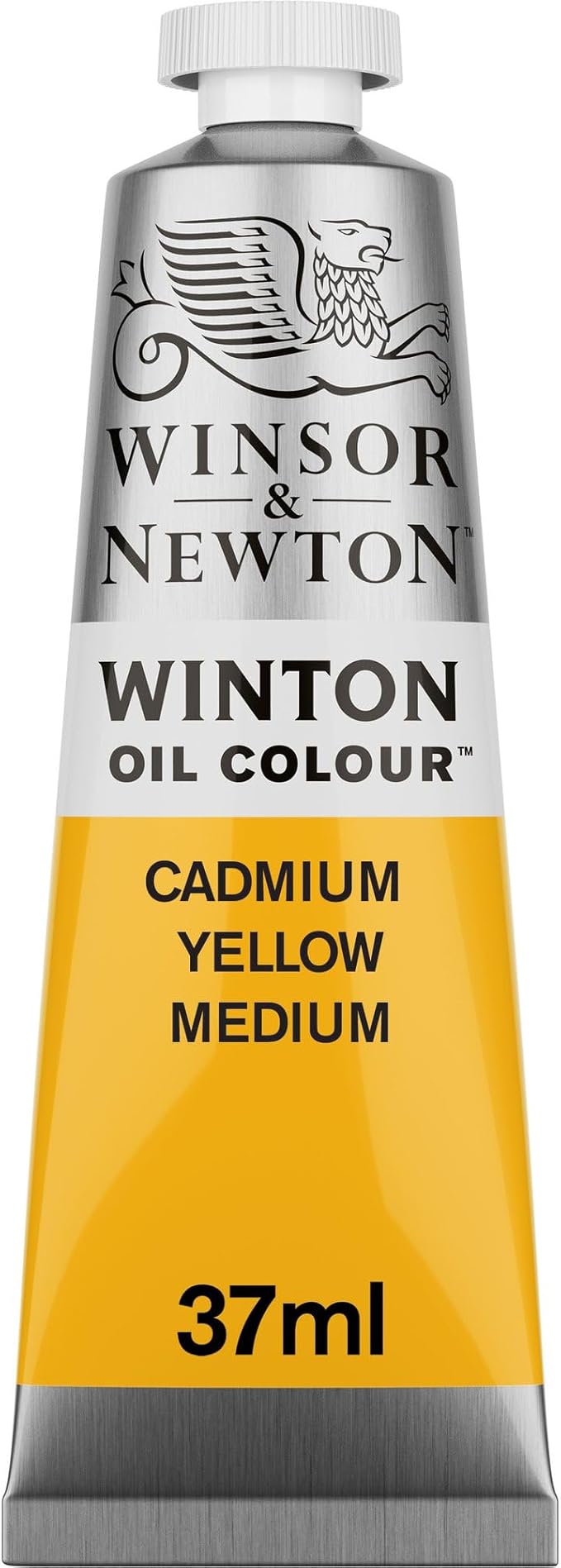 Winsor & Newton Winton Oil Color, 37ml (1.25-oz) Tube, Cadmium Yellow Medium