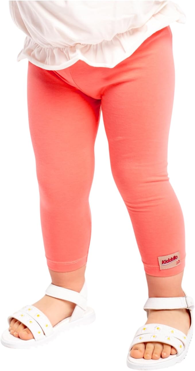 Premium Baby & Toddler Capri Leggings - Soft Cotton Blend, Durable & Perfect for Every Adventure
