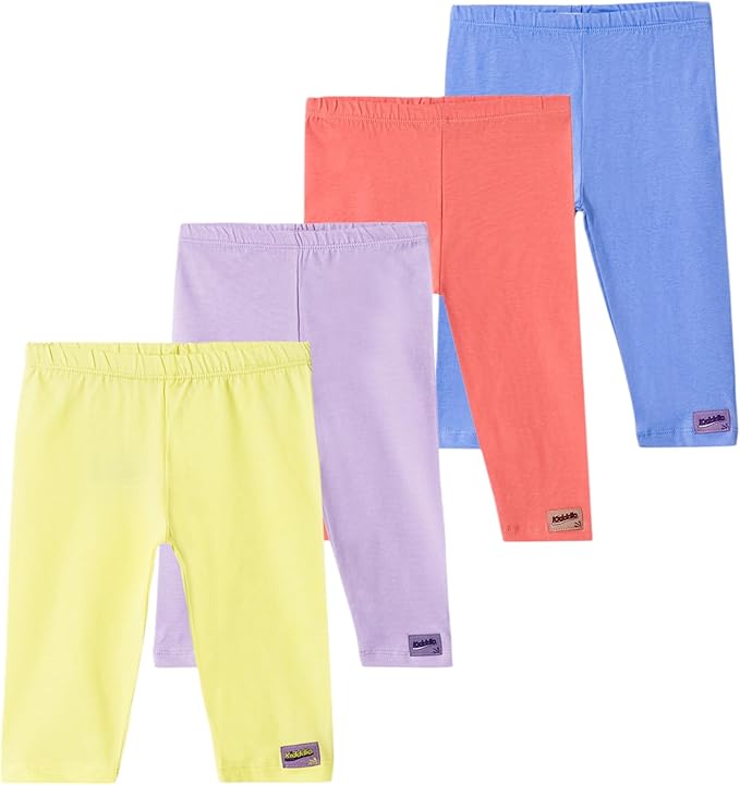 Premium Baby & Toddler Capri Leggings - Soft Cotton Blend, Durable & Perfect for Every Adventure