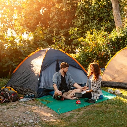 Wind Tour Multifunctional Tarp Waterproof with Carry Bag for Tent Ultralight Outdoor Tent Footprint for Ground Camping Hiking (Green-57.1" x39.4") - size: Green-57.1" x39.4"
