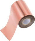 PATIKIL 3.2"x400Ft Hot Stamping Foil Paper,Heat Transfer Hot Stamping Paper Foil Roll for Leather DIY Logo Decor Craft Gift Card Package Scrapbook,Rose Gold