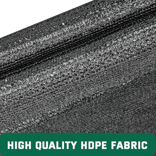 Kesfitt 70% Shade Cloth 20x20 ft, Breathable HDPE Mesh Sun Shade Tarp for Garden & Greenhouse, UV Resistant Outdoor Shade Fabric with Copper Grommets for Plants, Patio, Yard - size: 20ftx20ft, style: 70% Shading Rate
