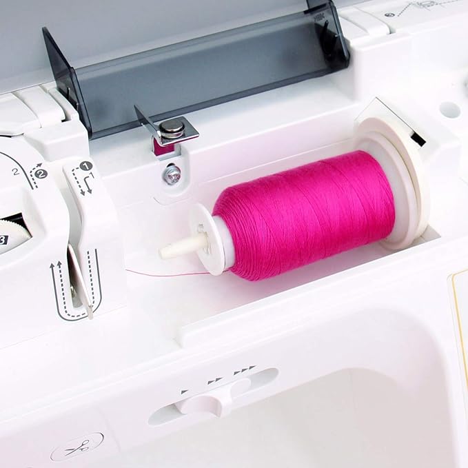 Threadart Polyester All-Purpose Sewing Thread - 600m - 50S/3 - Light Tan