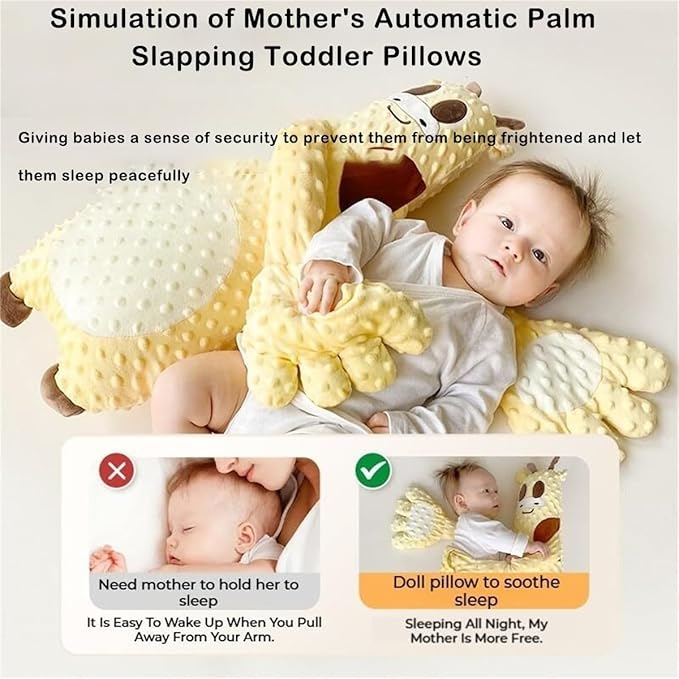 Baby Patter for Sleep,2025 Latest Model Patter for Sleep，New Baby Patting Sleeping Toy - Imitate Mother's Arms (1pcs,Little Blue Bear)