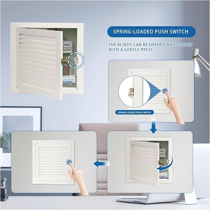 Decorative Return Air Grille Cover, Wall/Ceiling Vent Cover with Adjustable Design, Durables & Easy-to-Install for Home & Office, Cold Air Return Vent Cover(20x28in (51x71cm))
