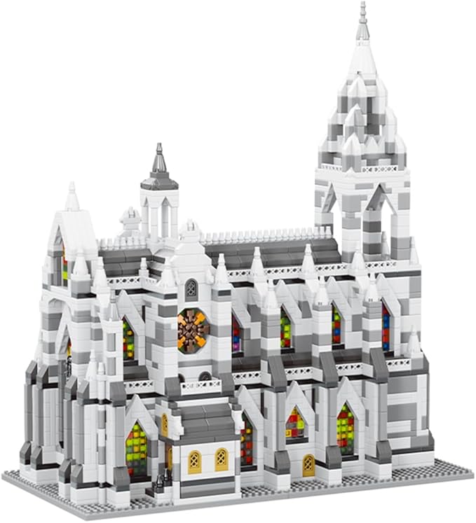 Micro Mini Cologne Cathedral Building Block Toy Set, Famous Architecture Building Blocks, 3598 PCS, Gifts for Kids and Adults