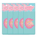 Bubble Gum Air Freshener, Scented Car, Home, and Office Fragrance (Pack of 5) Individually Wrapped, Stay Fresh & Sweet!