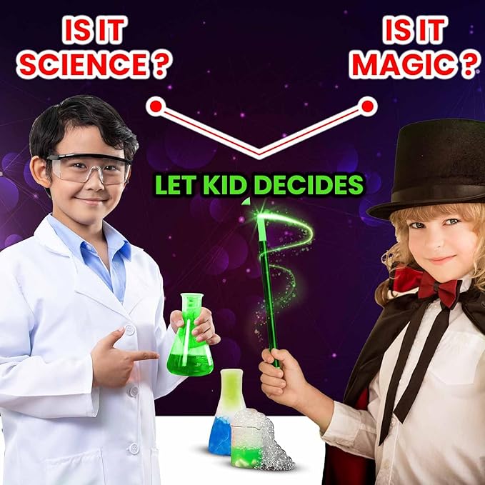 Smartivity Glow Magic Science Kit for Kids Ages 6-7-8-9-10-11-12 Years | 20 Amazing Science Experiments I Birthday Gifts for Boys & Girls | STEM Kit Toy for 6-12 Years Old