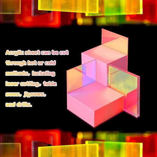 uxcell 4Pcs Acrylic Sheets 12x12 Inch Acrylic Panel 1/8 Inch-3mm Plastic Board for Picture Frames Sign Holders DIY Display Projects Craft, Green