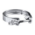 EVIL ENERGY V Band Clamp for Flange Kit Stainless Steel (1, 3.5)