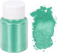 uxcell 10g/0.35oz Cosmetic Grade Mica Powder, 600 Mesh Mica Powder Natural Resin Epoxy Pigment Powders for Casting Resin, Candle Dye, DIY Nail Polish and Lip Gloss, Turquoise