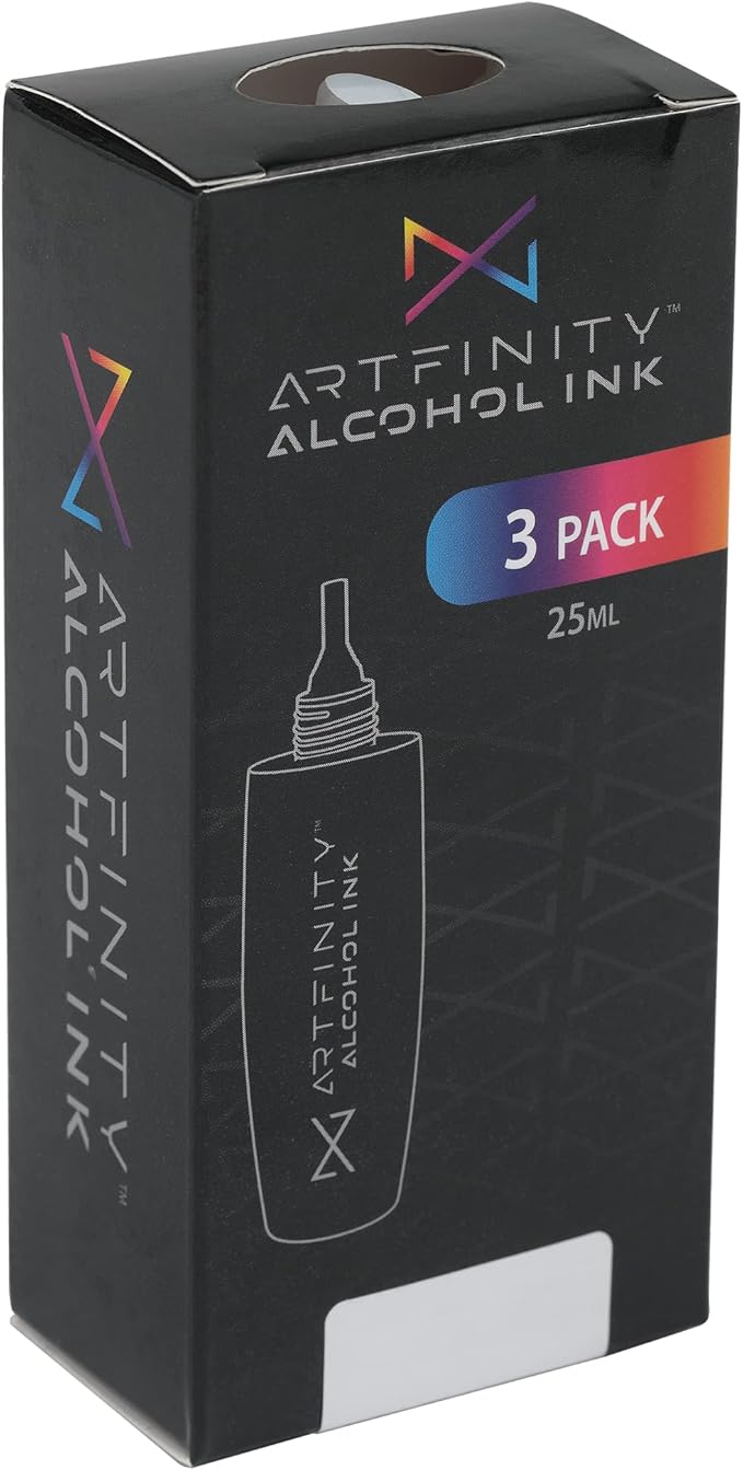 Alcohol Inks 3 Pack - Vibrant, Professional, Dye-Based Alcohol Inks for Artfinity Alcohol Markers, Artists, Drawing, & More! - Flagstone Red RV6-4