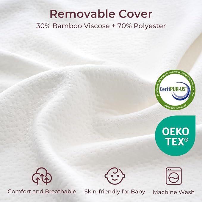 Momcozy CozyPro Nursing Pillow for Breastfeeding - All Around Ergonomic Comfort & Support - Pioneering Safety Fence - Plus Size Wider Feeding Pillow with Lumbar Support for Easier & Healthier Nursing