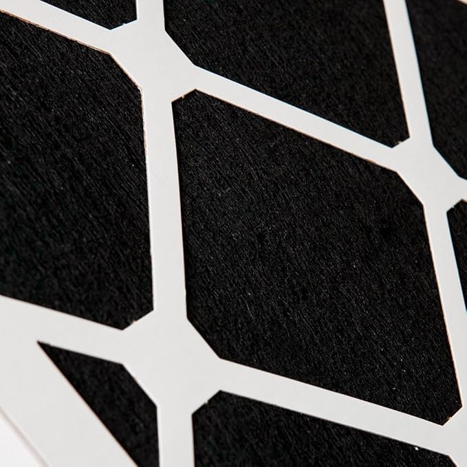 Nordic Pure 20x20x1 (Actual Size: 19 1/2 x 19 1/2 x 3/4) Pleated Air Filters MERV 14 Plus Carbon 12 Pack