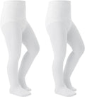 Girls Tights Seamless Toddler Stockings Tights Soft Cotton Cable Knit Baby Girl Tights Leggings 4-12 Years