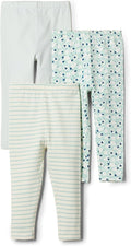 Amazon Essentials x Sofia Grainge Unisex Toddlers and Babies' Legging, Pack of 3