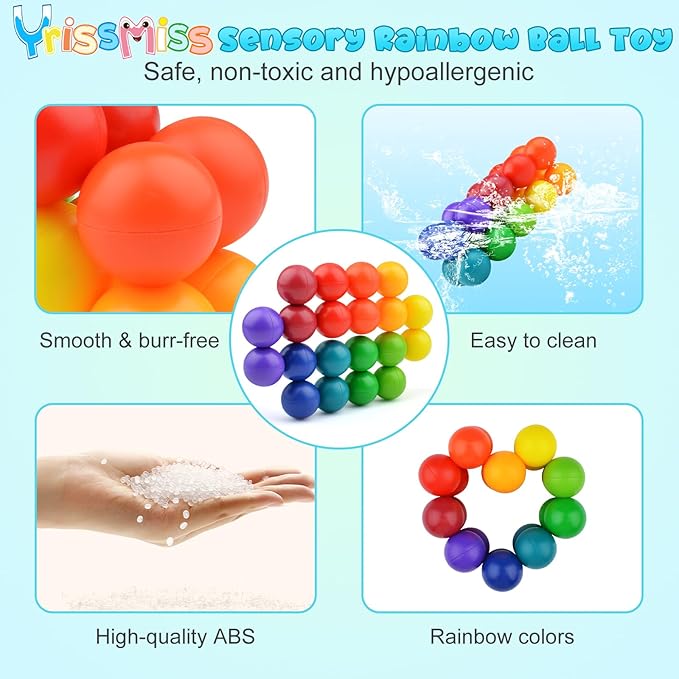 12PCS Autism Sensory Toys for Autistic Children,Quiet Fidget for Adults Kids, Stocking Stuffers for Boys,Autism for Toddlers 3-4,Travel for Ages 3-5 Gift(A)