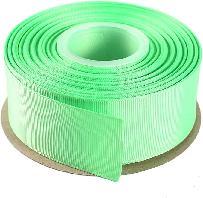 ITIsparkle 11/2" Inch Grosgrain Ribbon 25 Yards-Roll Set for Gift Wrapping Cake Decoration Party Favor Hair Braids Hair Bow Baby Shower Decoration Floral Arrangement Craft Supplies, Mint Ribbon