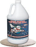 Unchained Urine Stain & Odor Remover Liquid Concentrate - Oxygen Based Odor Control Formula, Pet Smell Eliminator, Ideal for Carpets, Concrete, or Furniture, Sweet Breeze, 1 Gallon