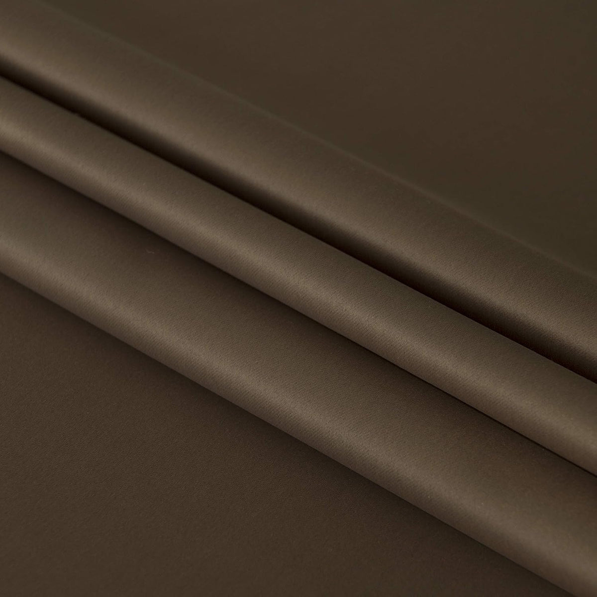 DWCN French Door Curtains – Rod Pocket Thermal Blackout Curtain for Doors with Glass Window, Kitchen and Patio Doors for Privacy, 12 X 72 Inches Long, 1 Curtain Panel with Tieback, Brown