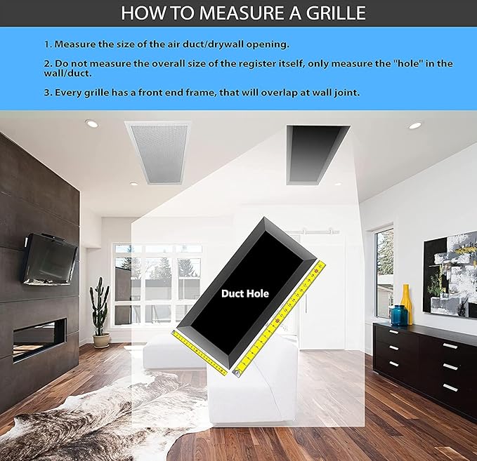 HVAC Premium 14'' x 34'' Cube Core Eggcrate Return Air Filter Grille for 1'' Filter - Aluminum - White [Outer Dimensions: 16.5'' x 36.5]