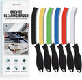 SXhyf Cleaning Brush - Hard Bristle Crevice Cleaning Brush, Multifunctional Gap Scrub Brush, Kitchen Essentials, Bathroom Cleaner Tools for Household Use, Home, Window, Toilet, Stove