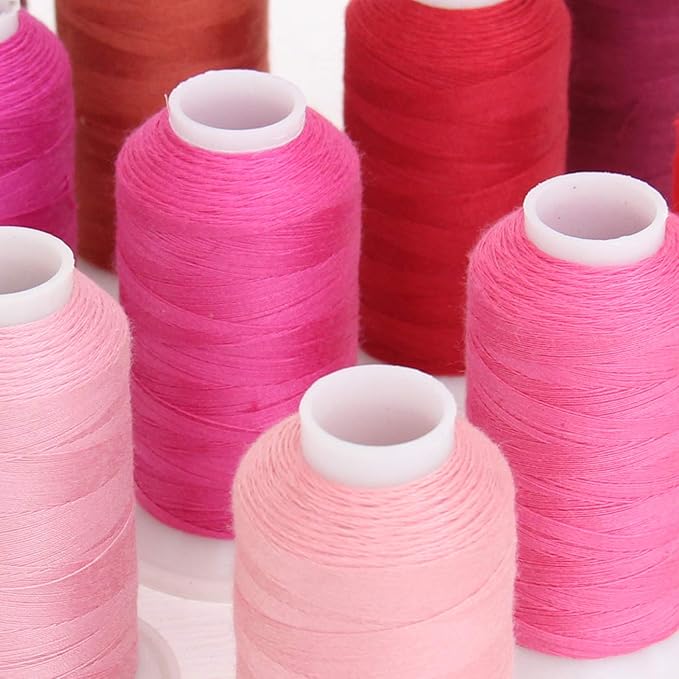 Threadart Polyester All-Purpose Sewing Thread - 600m - 50S/3 - Steel Grey