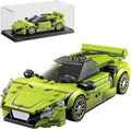 TGL TYCOLE Super Sports Car Building Block Set with Display Case,Speed Race Car Building Kits Construction Toy,Collectible Car Model,Christmas Birthday Gift for Adults and Kids 6 and up(323pcs)