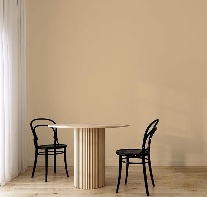 EVOLVE Paint & Primer: Environment-friendly, Low Sheen with One-coat Coverage for Interior & Exterior surfaces (Burlap Brown, 1-Gallon)