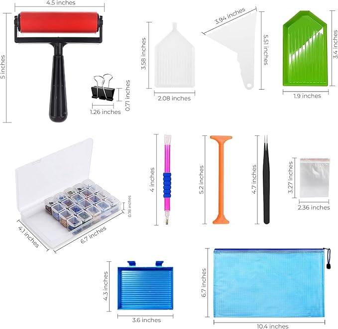 iVyne Rechargeable A4 Light Pad for Diamond Painting & Art Projects – LED Light Board with Diamond Art Accessories – Ultra-Thin & Portable Diamond Dot Light Board, Perfect for Artists - Green