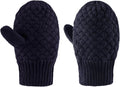 Baby Knit Mittens Toddler Boys Girls Gloves Winter Infant Newborn No Scratch Mitten 0-3 Years