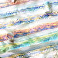 6Rolls Colorful Natural Scenery Washi Tape Set Scrapbook Supplies Spring Floral Washi Tape Stickers Decorative Tape Vintage Flower Cute Washi tape Bulk Washi Stickers Junk Journal Journaling Supplies