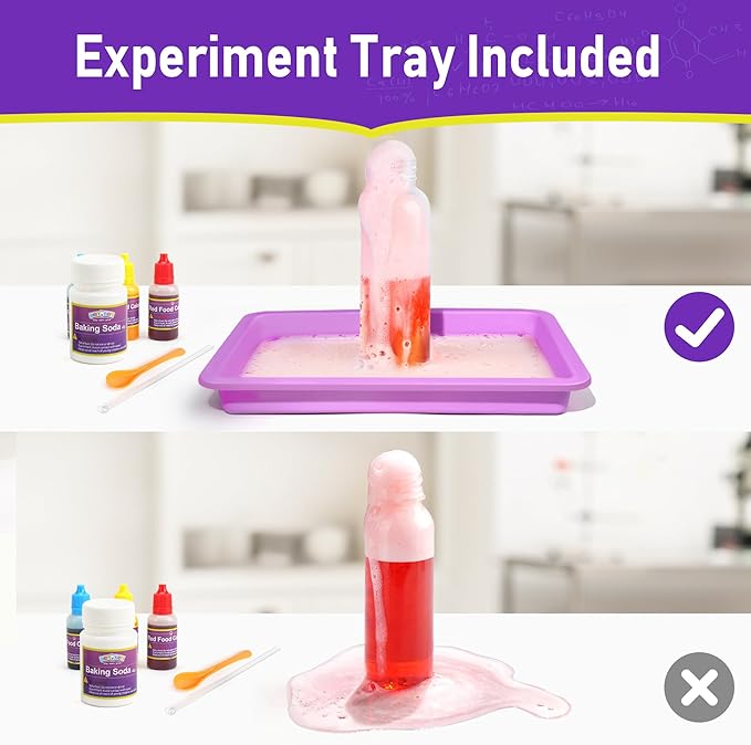 BenBen Science Kits for Kids Age 8-12, 105 Experiments Educational Toy, STEM Toys for 6 7 8 Year Old Boys Girls Birthday Gift, Science Kits for Kids Age 5-7, Chemistry Set for Homeschooling